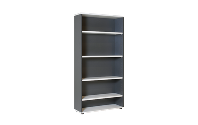 Rapid White & Ironstone 1800 Book Case