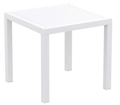 001 Siesta Ares Table 800  800 White