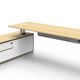 Halo+ Executive Desk & Cabinet