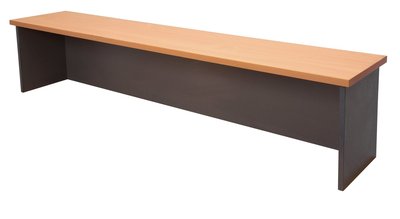 01 Rapdi Worker Rectangular Reception Hob Beech Ironstone