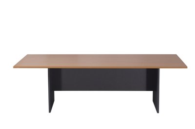 01 Rapid Worker Meeting & Boardroom Table Beech Ironstone