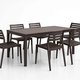 Siesta Ares Balcony Table Setting