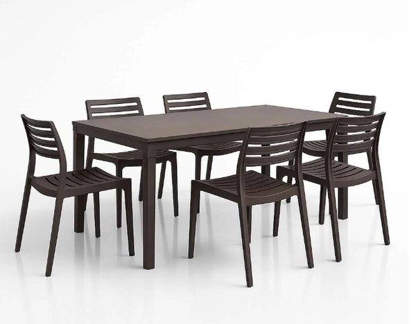 Siesta Ares Balcony Table Setting