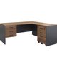 Premier 2 Piece Radial Corner Workstation