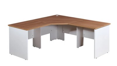 02 Premier 3 Piece Workstation Casnan White