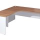 Premier 2 Piece Radial Corner Workstation