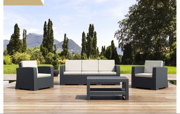 Monaco 4 Piece Lounge Set