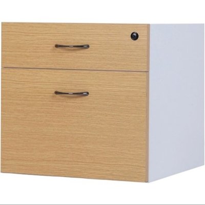 Hunter Oak 1 Draw & 1 File Box
