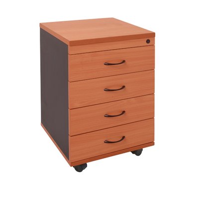 Rapid 4 Drawer Mobile Pedestal