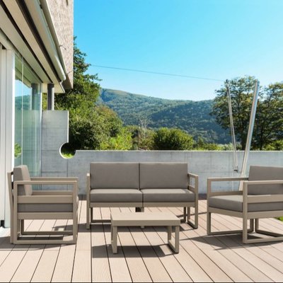 Mykonos 4 Piece Lounge Set
