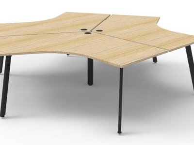 New 120 degree Deluxe Infinity Workstation