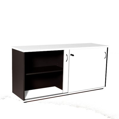 Rapid White & Ironstone 1200 Credenza