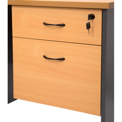 Rapid Fixed Drawer Pedestal 1D1F