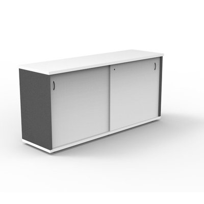 Rapid White & Ironstone 1500 Credenza
