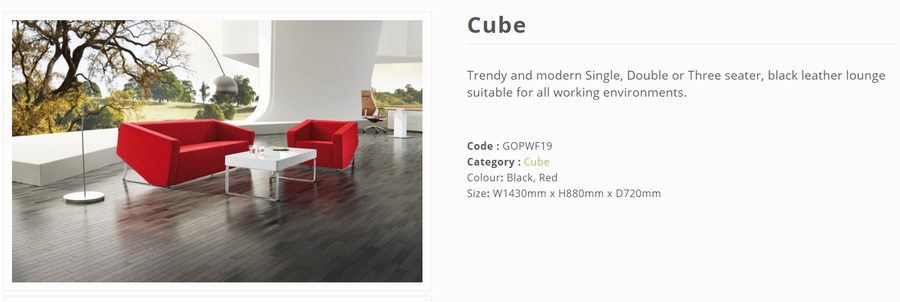 New Office Lounge Range