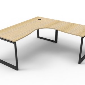 Deluxe Loop 1500 x 1500 Corner Desk