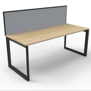 Deluxe Loop 1200 Desk with Screen
