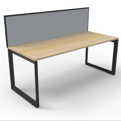 Deluxe Loop 1500 Desk with Screen