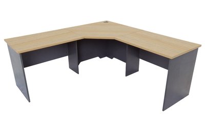 Rapid Oak 18186 Corner Workstation