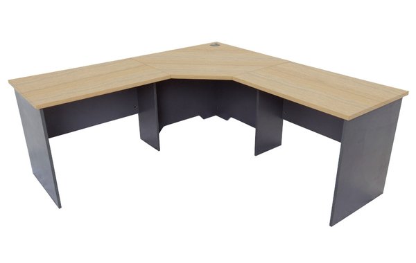 Rapid Oak 18186 Corner Workstation