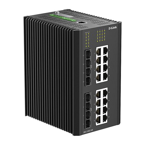 D-Link 24p GB Indust Switch