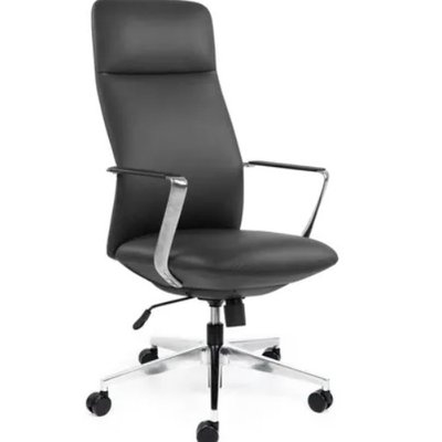 Director High Back Leather Black 1