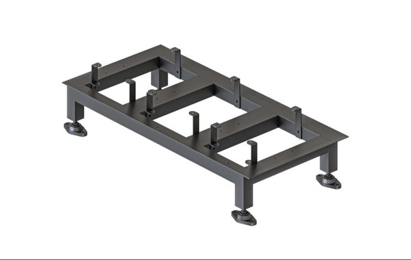 Locker Stand  GLST915 bank of 3