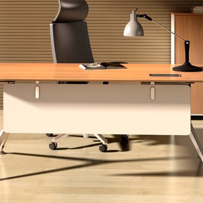 Potenza Virginia Walnut Executive Desk 18