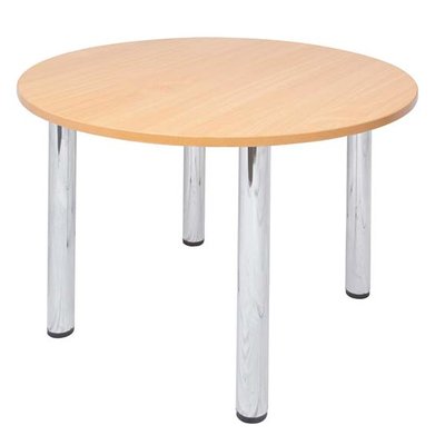 4 Leg Round Meeting Table 900