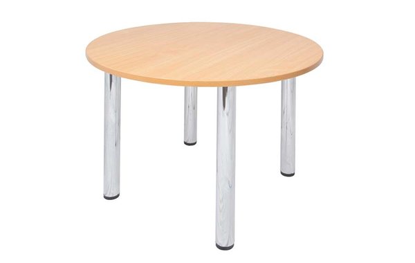 4 Leg Round Meeting Table 900