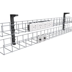 Dual Tier Cable Basket Kit