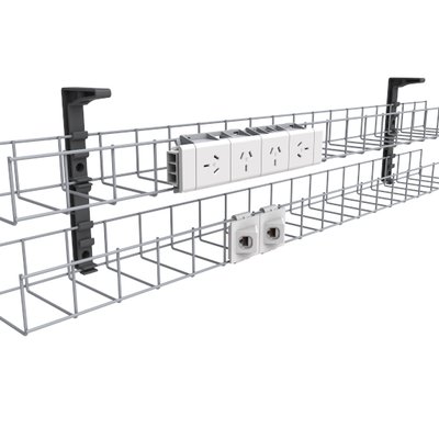 Dual Tier Cable Basket Kit