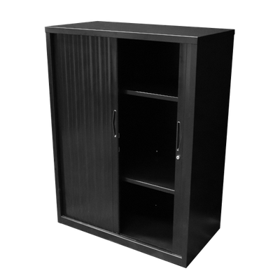Go Tambour Cupboard 129 +2 Black