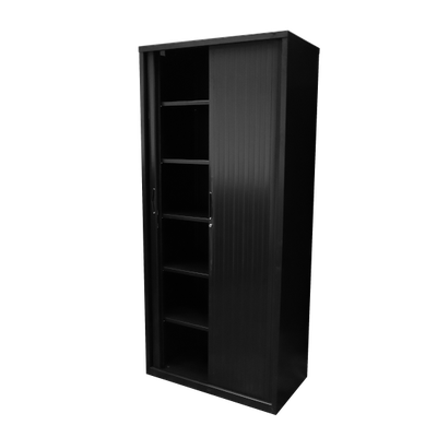 Go Tambour Cupboard 199 + 5 Black