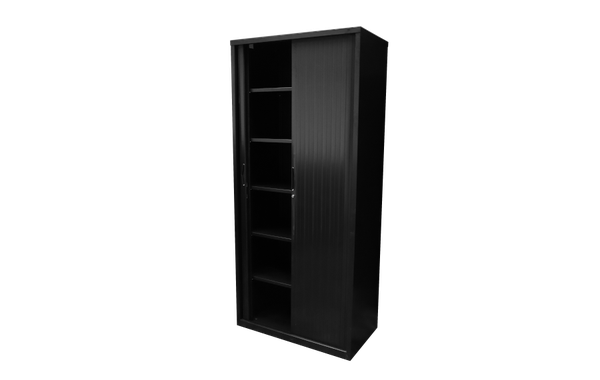 Go Tambour Cupboard 199 + 5 Black