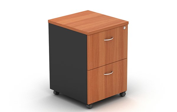 Grand Mobile Pedestal 2 File Drawers