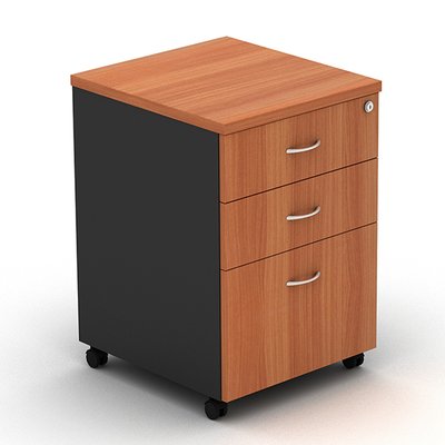 Grand Mobile Pedestal 2 Drawers & 1 File