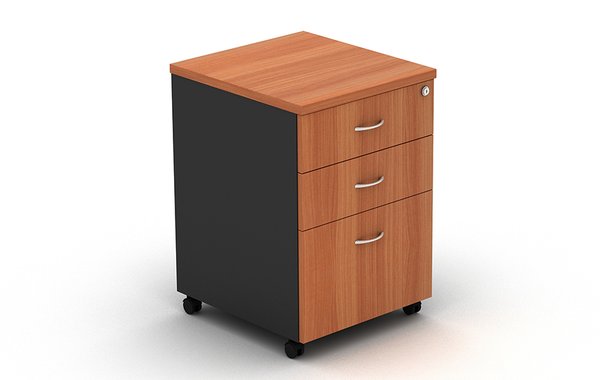 Grand Mobile Pedestal 2 Drawers & 1 File