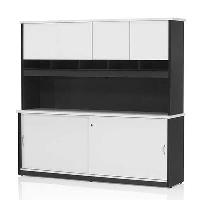 Hunter Hutch Unit w Doors 1800 (Excl Credenza)