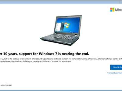 Microsoft stops support of Windows 7 | Hunter Office Print & Technology