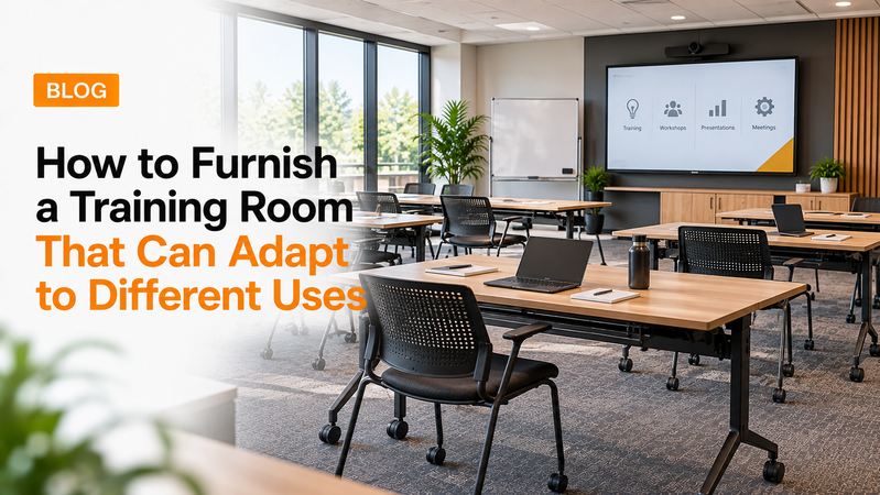 How to Furnish a Training Room That Can Adapt to Different Uses