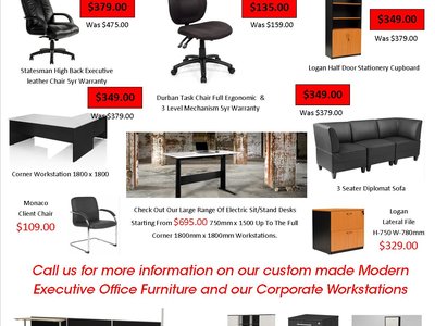 New Year Office Furniture Huge Sale