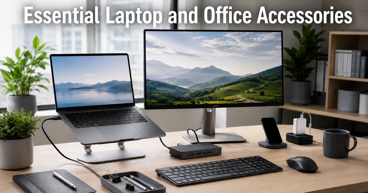 Essential Laptop and Office Accessories Guide – Hunter Office Technology