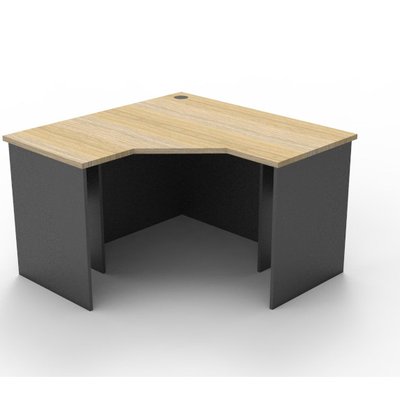 Rapid Oak 1212  Corner Workstation