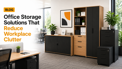 Office Storage Solutions That Reduce Workplace Clutter