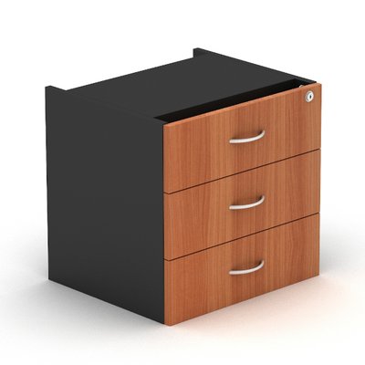 Grand 3 Drawer Fixed Pedestal