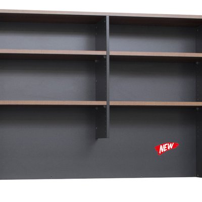 Regal Walnut Overhead Hutch 1500