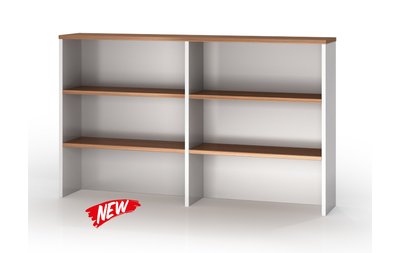 Virginia Walnut Overhead Hutch 1500
