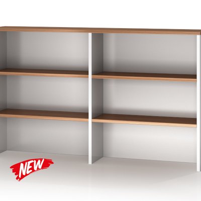 Virginia Walnut Overhead Hutch 1500