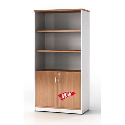 Virginia Walnut Half Door Cupboard